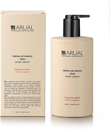 CREMA DE MANOS ARUAL  500ml