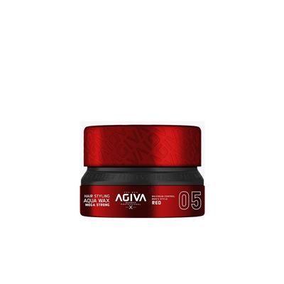 AGIVA HAIR STYLING AQUA WAX MEGA STRONG RED 05 155ML NUEVO FORMATO
