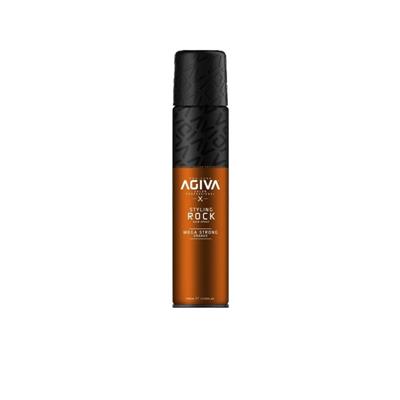 AGIVA STYLING ROCK HAIR SPRAY MEGA STRONG ORANGE 400ML