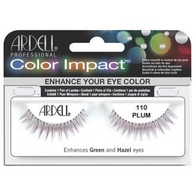 ARDELL PESTAÑAS COLOR IMPACT 110 PLUM CON ADHESIVO