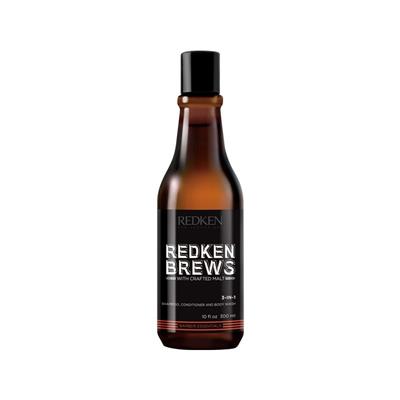 REDKEN BREWS 3-EN-1 CHAMPÚ 300ML