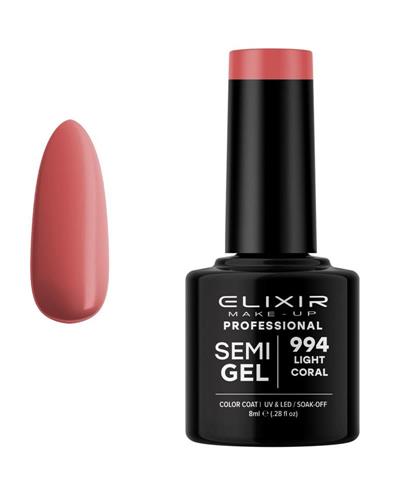 ELIXIR SEMI GEL COLOR 8 ML LIGHT CORAL Nº 994