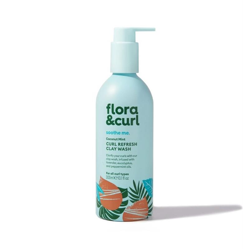 COCONUT MINT CURL REFRESH CLAY WASH 300ML