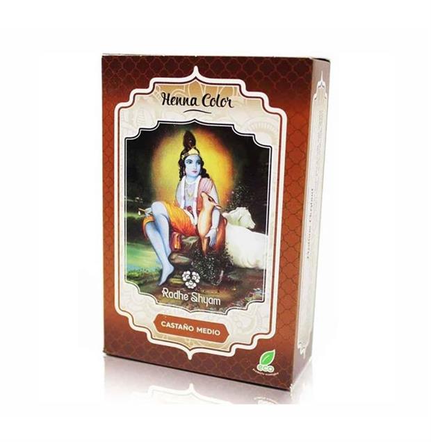 HENNA RADHE CASTAÑO MEDIO POLVO 100GR