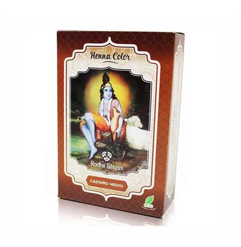 HENNA RADHE CASTAÑO MEDIO POLVO 100GR
