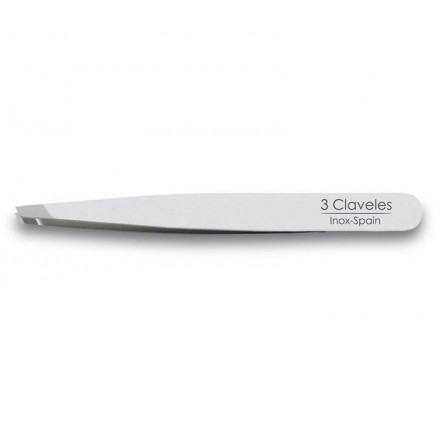 PINZA SESGADA INOX 10 CM D 3C