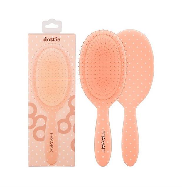 PEACH PLEASE DOTTIE DETANGLE BRUSH