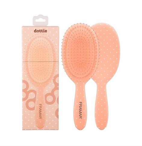 PEACH PLEASE DOTTIE DETANGLE BRUSH