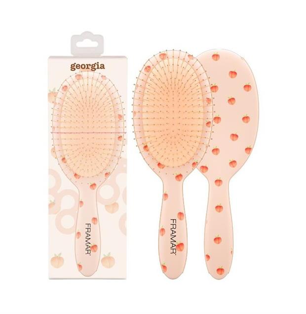PEACH PLEASE GEORGIA DETANGLE BRUSH