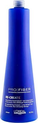 LOREAL CHAMPU RECONSTRUCTOR PROFIBER RE-CREATE 1000 ML(CABELLOS MUY DAÑADOS)
