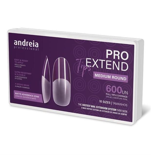 PRO EXTEND TIPS MEDIUM ROUND 600U