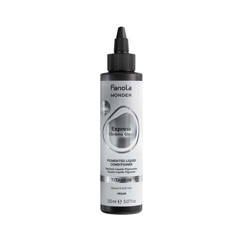 BALSAMO LIQUIDO WONDER EXPRESS CHROMA GLAZE TITANIUM 150ML FANOLA