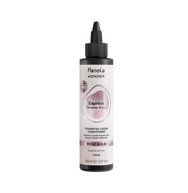 BALSAMO LIQUIDO WONDER EXPRESS CHROMA GLAZE ROSE GOLD 150ML FANOLA