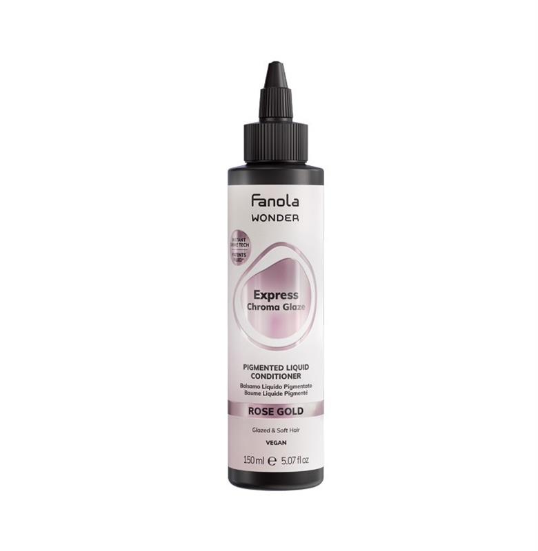 BALSAMO LIQUIDO WONDER EXPRESS CHROMA GLAZE ROSE GOLD 150ML FANOLA