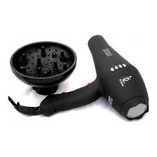 SECADOR DIAVOLO GOMA NEGRO CON DIFUSOR 2400W.