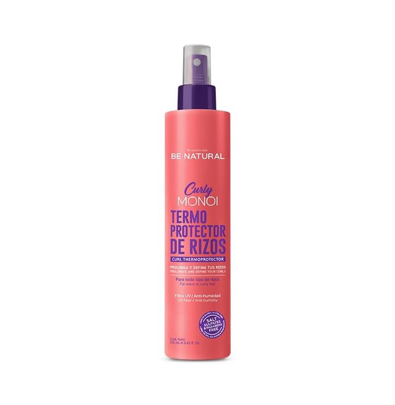 BE NATURAL CURLY MONOI TERMOPROTECTOR DE RIZOS FRASCO 250ML