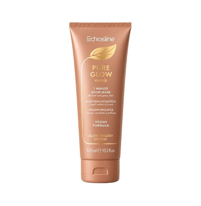 MASCARILLA BRILLANTE PURE GLOW 1 MINUTE 300ML ECHOSLINE