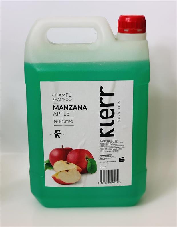 CHAMPU NEUTRO KLERR PERFUME MANZANA 5L