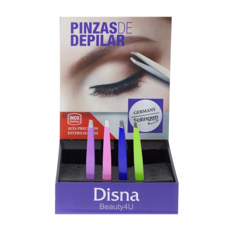 PINZAS DEPILAR INOXIDABLE ESMALTADAS COLORES